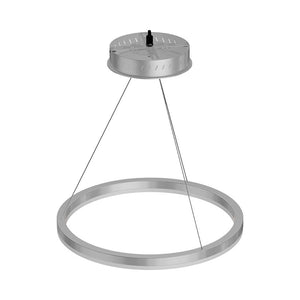 LED Ring Chandelier, 1-Ring, 38W, 3000K, 1512LM, Dimmable, Diameter 23.6''×71''