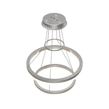 Load image into Gallery viewer, 2-Ring, Modern LED Chandelier, 78W, 120V, 3000K, 3985LM, Dimmable