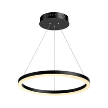 Load image into Gallery viewer, LED Ring Chandelier, 1-Ring, 38W, 3000K, 1512LM, Dimmable, Diameter 23.6&#39;&#39;×71&#39;&#39;