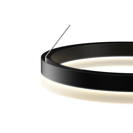 1-Ring, Modern Nature White LED Pendant Light, 29W, 3000K, 1532LM, Dimmable, Diameter 17.7''×55''