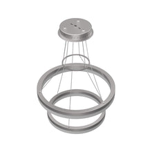 Load image into Gallery viewer, 2-Ring, Modern LED Chandelier, 78W, 120V, 3000K, 3985LM, Dimmable