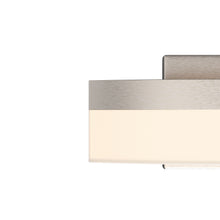 Load image into Gallery viewer, 9W Dimmable LED Wall Sconce Light, 3000K (Warm White), Brushed Nickel Finish, 500 Lumens, ETL Listed