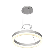 Load image into Gallery viewer, 1-Ring, Modern Nature White LED Pendant Light, 29W, 3000K, 1532LM, Dimmable, Diameter 17.7&#39;&#39;×55&#39;&#39;