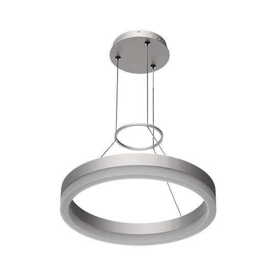 1-Ring, Modern Nature White LED Pendant Light, 29W, 3000K, 1532LM, Dimmable, Diameter 17.7''×55''