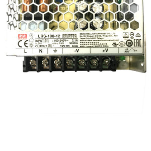 100W Meanwell Driver 100W / 100-240V AC / 12V /0-6A