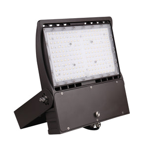 150 watt LED Flood Light, 5700K, AC100-277V, Bronze, 525 Watt Replacement, For Stadium, Lawn, Playground, Yard, Garden