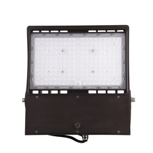 Load image into Gallery viewer, 150 watt LED Flood Light, 5700K, AC100-277V, Bronze, 525 Watt Replacement, For Stadium, Lawn, Playground, Yard, Garden