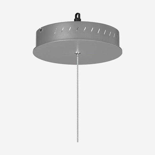 Ring 1-Light LED Unique Design Pendant, 34W, 3000K (Warm White), 1028LM, Dimmable, Aluminum Body Finish, Pendant Mounting