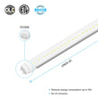 Load image into Gallery viewer, Ballast Compatible T8 4FT 20W LED Tube 2800 Lumens 5000K Clear (Check Compatibility List; Not Compatible with all ballasts)