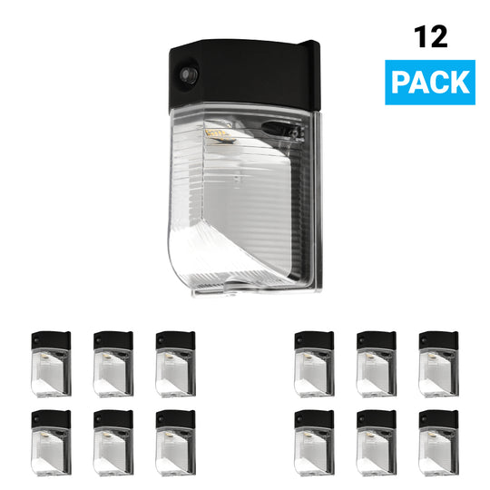 LED Wall Pack ; 13W 4000K With Photocell