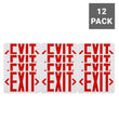 Load image into Gallery viewer, Emergency Light Exit Sign , 4W , Red Large Size , UL Listed