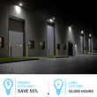 Load image into Gallery viewer, Outdoor Rotatable LED Wall Pack Light 40W 5700K 5400 Lumens, UL, DLC Listed, Bronze Finish, Waterproof Wall Light