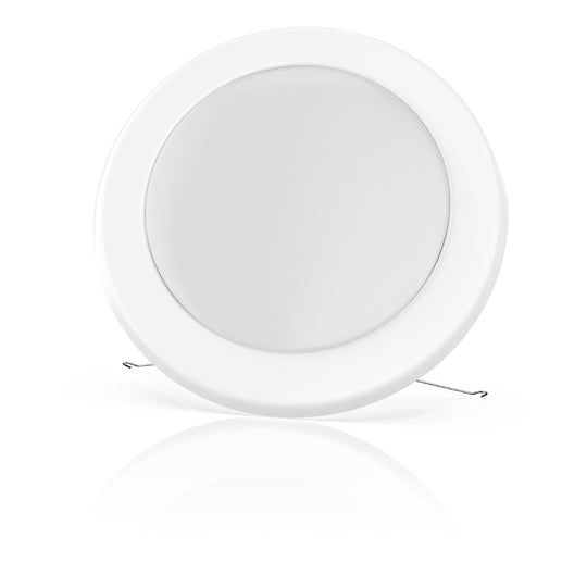 5/6-inch Dimmable LED Disk Downlights, Recessed Ceiling Light Fixture, 15W, Commercial Downlights