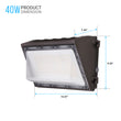Load image into Gallery viewer, LED Wall Pack Light with Photocell, 40W, 5700K, 6250LM, AC120-277V, Waterproof, UL &amp; DLC Listed