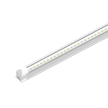 Load image into Gallery viewer, T8 4ft LED Tube 22W V Shape Integrated 2 Row 6500k Clear