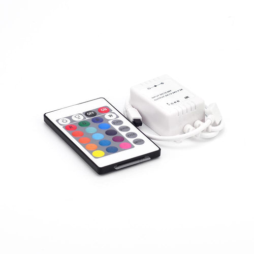 Infrared RGB LED Controller with Wireless IRC Remote