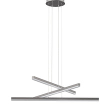 Load image into Gallery viewer, 3-Lights, Linear Chandelier, 119W, 3000K, 3718LM, Dimmable, Pendant Mounting, 39.4&#39;&#39;×71&#39;&#39; Wide
