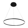 Load image into Gallery viewer, Modern 1-Ring Chandelier, 56W, 3000K, 2462LM, Diameter 39.4&#39;&#39;×71&#39;&#39;, Dimmable