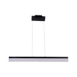 Load image into Gallery viewer, Linear Rectangular Pendant Lighting Fixture, 17W, 3000K (Warm White), 1137LM, Dimension: 36.1&#39;&#39;x71&#39;&#39;