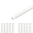 Load image into Gallery viewer, 8ft LED Tube 48W 6720 Lumens Single Pin 5000k Clear