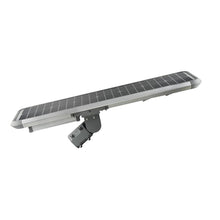 Load image into Gallery viewer, 30W Outdoor LED Solar Street Light, 6500K, 3800LM, IP66, 18VDC, Adjustable Mount, Silver, Solar Powered Security Light, For Parking Lot, Yard, Garden, Street, Deck