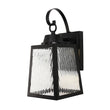 Load image into Gallery viewer, 12W LED Outdoor Wall Lantern Fixture with Water Glass Shade, 4000K (Cool White), Dimmable, ETL Listed