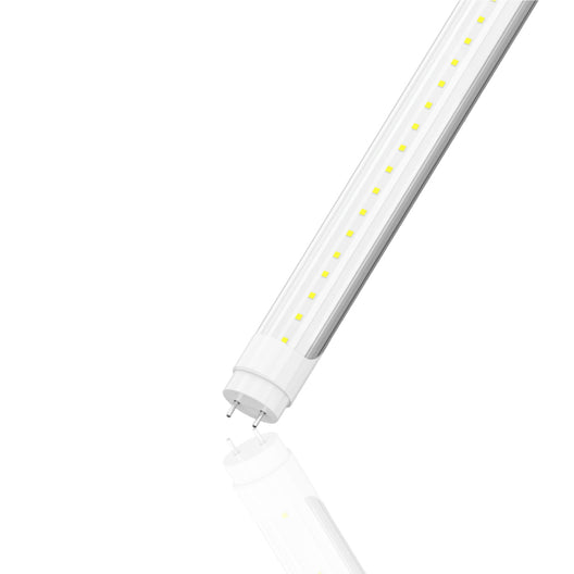 Ballast Compatible T8 2ft LED Tube 8W 5000K Clear (Check Compatibility List; Not Compatible with all ballasts)