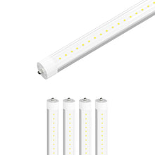 Load image into Gallery viewer, 8ft LED Tube 48W 6720 Lumens Single Pin 6500K Clear