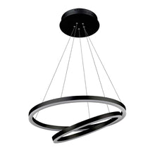 Load image into Gallery viewer, 2-Ring, Circular LED Chandelier, 60W, 3000K, 2800LM, Dimmable, 3 Years Warranty