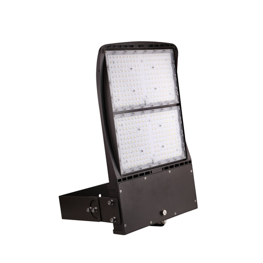 300 watt LED Flood Light, 1050 Watt Replacement, 5700K, AC100-277V, Black, IP65 Waterproof