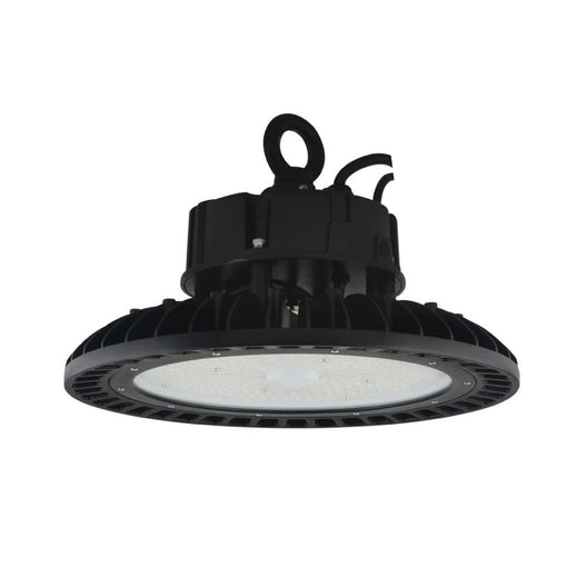 UFO LED High Bay Light, 240W/220W/200W Wattage Adjustable, 5700K 150 LM/W, Waterproof IP65, 1-10V Dimmable, AC277-480V High Voltage, UL, DLC Listed, For Factory, Workshop, Barn, Garage, Commercial Shop, Warehouse, Airport