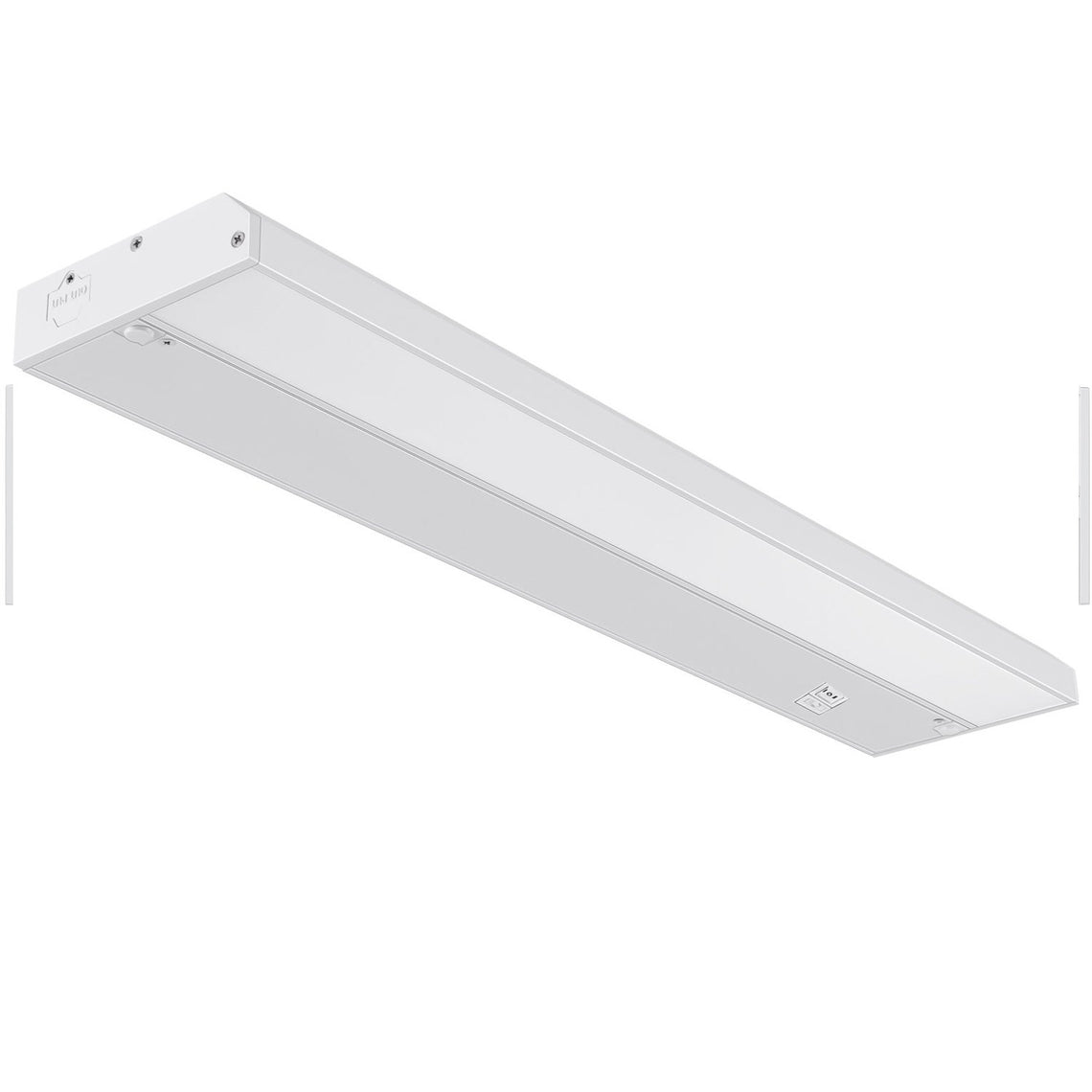 LED Under Cabinet Light Dimmable CRI90, WHITE, Direct Plug-in, Color Changeable (3000K/4000K/5000K)