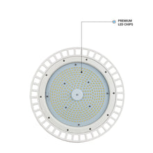 Load image into Gallery viewer, 150W LED UFO High Bay Light ; 5700K ; AC100-277V  ; White