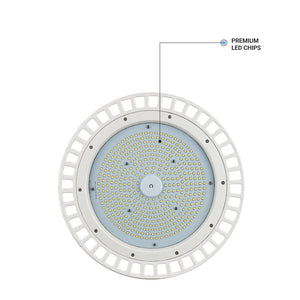 150W LED UFO High Bay Light ; 5700K ; AC100-277V  ; White