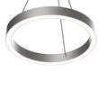 Load image into Gallery viewer, Modern Round Chandeliers with unique design Shade, 49W, 3000K, 2450LM, Dimmable, Pendant Mounting, CRI: 80+, Aluminum Body Finish
