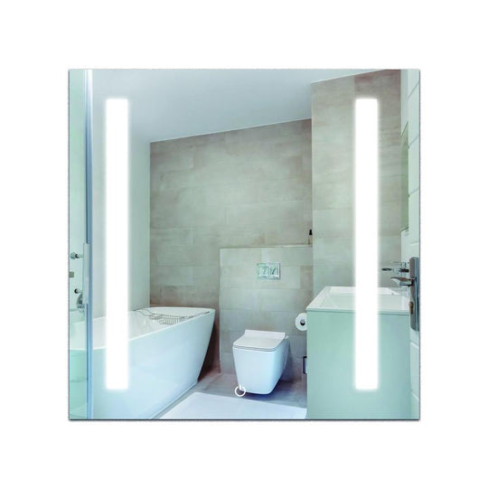 36" x 36" LED Bathroom Lighted Mirror & Defogger On/Off Touch Switch & CCT Changeable With Remembrance, Vertical