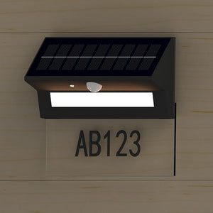 Smart LED Solar Wall Lamp with PIR Sensor (HY39WSRB)