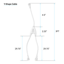 Load image into Gallery viewer, T8 LED Freezer/Cooler Tube Light - V Shape - 6ft 40W 5000k Clear 4800 Lumens Rebate Eligible, Walk-in Cooler Light