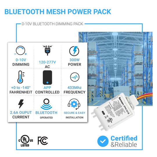 Power Pack-Single Bluetooth Wireless Control System 0-10V