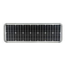 Load image into Gallery viewer, 30W Outdoor LED Solar Street Light, 6500K, 3800LM, IP66, 18VDC, Adjustable Mount, Silver, Solar Powered Security Light, For Parking Lot, Yard, Garden, Street, Deck