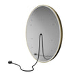 Load image into Gallery viewer, Oval LED Lighted Mirror, Touch Switch, Defogger and CCT Remembrance, Lunar Style