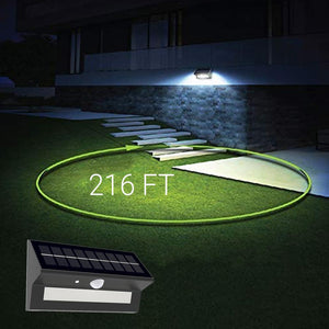 Smart LED Solar Wall Lamp with PIR Sensor (HY39WSRB)