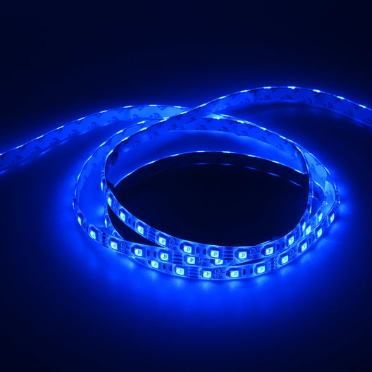 Waterproof RGB Flexible LED Strip Lights - 12V - IP68 - 97 Lumens/ft - 5M Roll