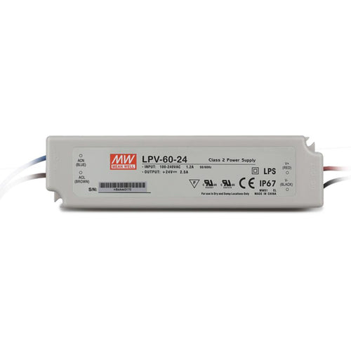 Power Supply, Constant Voltage,110/12V, 60W