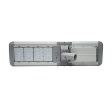 Load image into Gallery viewer, 40W Outdoor LED Solar Street Light, 6500K, IP66, 18VDC, Adjustable Mount, Silver