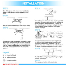 Load image into Gallery viewer, 2-Ring, Modern LED Chandelier, 78W, 120V, 3000K, 3985LM, Dimmable