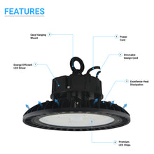 Load image into Gallery viewer, High bay UFO led 150w 4000k / warehouse lighting 20,098 Lumens