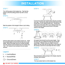 Load image into Gallery viewer, Modern Round Chandeliers with unique design Shade, 49W, 3000K, 2450LM, Dimmable, Pendant Mounting, CRI: 80+, Aluminum Body Finish