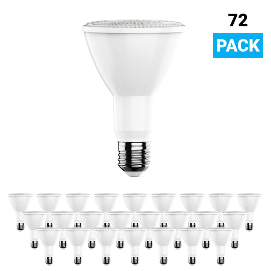 LED Bulb - PAR30 Long Neck - 5000K - Day Light White -12 Watt - 75 Watt Equivalent High CRI 90+