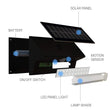 Load image into Gallery viewer, Smart LED Solar Wall Lamp with PIR Sensor (HY39WSRB)